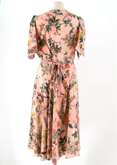 gucci pink dress 2015|Gucci pink dress floral print.